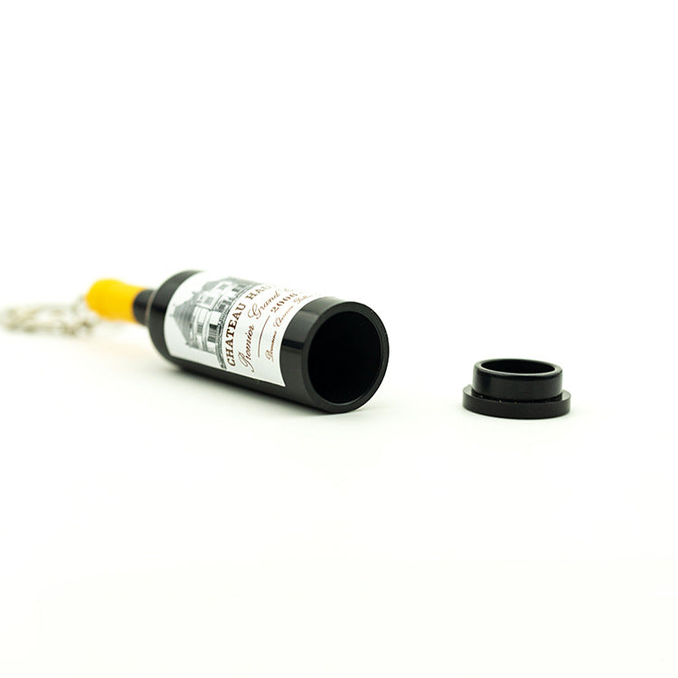 Wholesale Resin Simulation Mini Wine Bottle Beverage Bottle Keychain